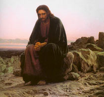 Крамской Христос в пустыне